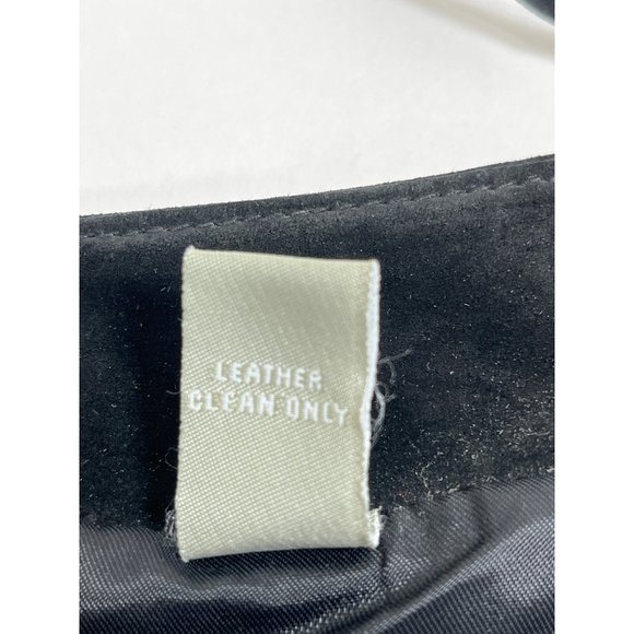 Kate Hill Black suede column skirt size 4 69d - Picture 13 of 14